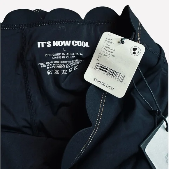 Free People Black Scalloped Bikini BOTTOMS ONLY - Picture 5 of 6